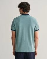GANT Mens 4 Color Pique Polo Shirt Ocean Turquoise Northern Ireland