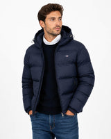GANT Mens Active Cloud Puffer Jacket Evening Blue Northern Ireland
