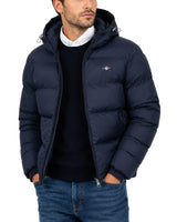 GANT Mens Active Cloud Puffer Jacket Evening Blue Northern Ireland