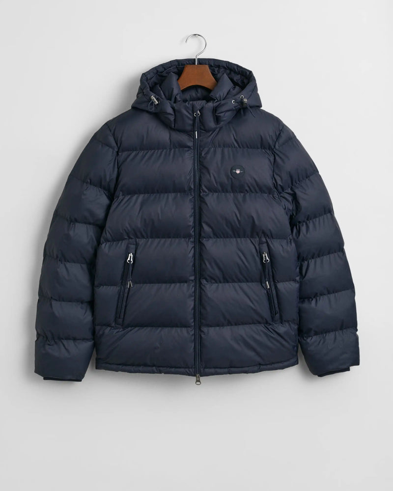 GANT Mens Active Cloud Puffer Jacket Evening Blue Northern Ireland