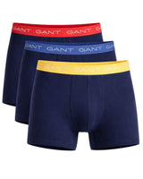 GANT Mens Boxer Briefs 3 Pack Marine Northern Ireland Belfast