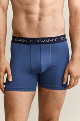 GANT Mens Boxer Briefs 3 Pack Vintage Blue Northern Ireland Belfast