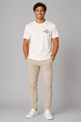 GANT Mens Graphic T-Shirt Cream Northern Ireland Belfast