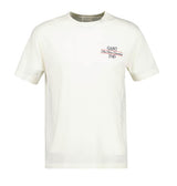 GANT Mens Graphic T-Shirt Cream Northern Ireland Belfast