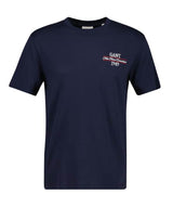 GANT Mens Graphic T-Shirt Evening Blue Navy Northern Ireland Belfast