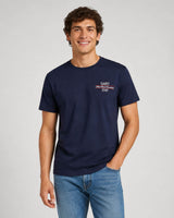 GANT Mens Graphic T-Shirt Evening Blue Navy Northern Ireland Belfast