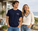 GANT Mens Graphic T-Shirt Evening Blue Navy Northern Ireland Belfast