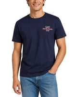 GANT Mens Graphic T-Shirt Evening Blue Navy Northern Ireland Belfast
