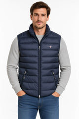 GANT Mens Light Down Vest Gilet Evening Blue Northern Ireland Belfast