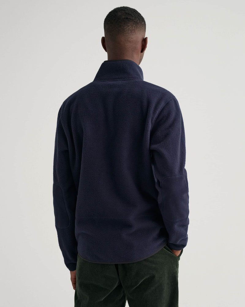 GANT Mens Micro Fleece Jacket Navy Northern Ireland Belfast