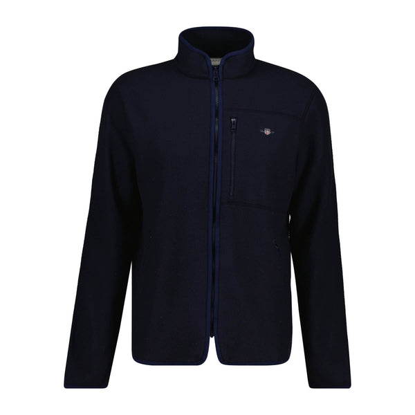 GANT Mens Micro Fleece Jacket Navy Northern Ireland Belfast