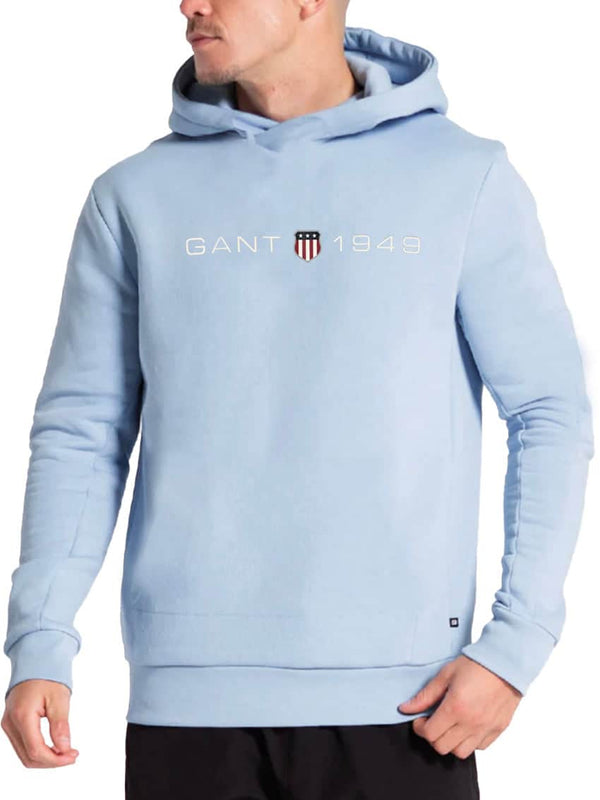 GANT Mens Printed Graphic Hoodie Stormy Sea Northern Ireland Belfast