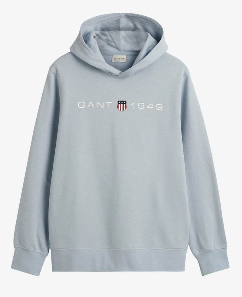 GANT Mens Printed Graphic Hoodie Stormy Sea Northern Ireland Belfast