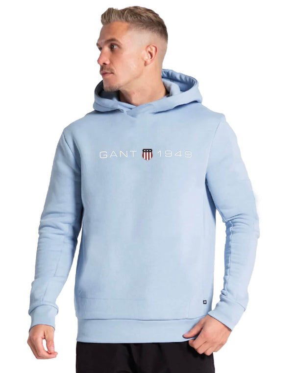 GANT Mens Printed Graphic Hoodie Stormy Sea Northern Ireland Belfast