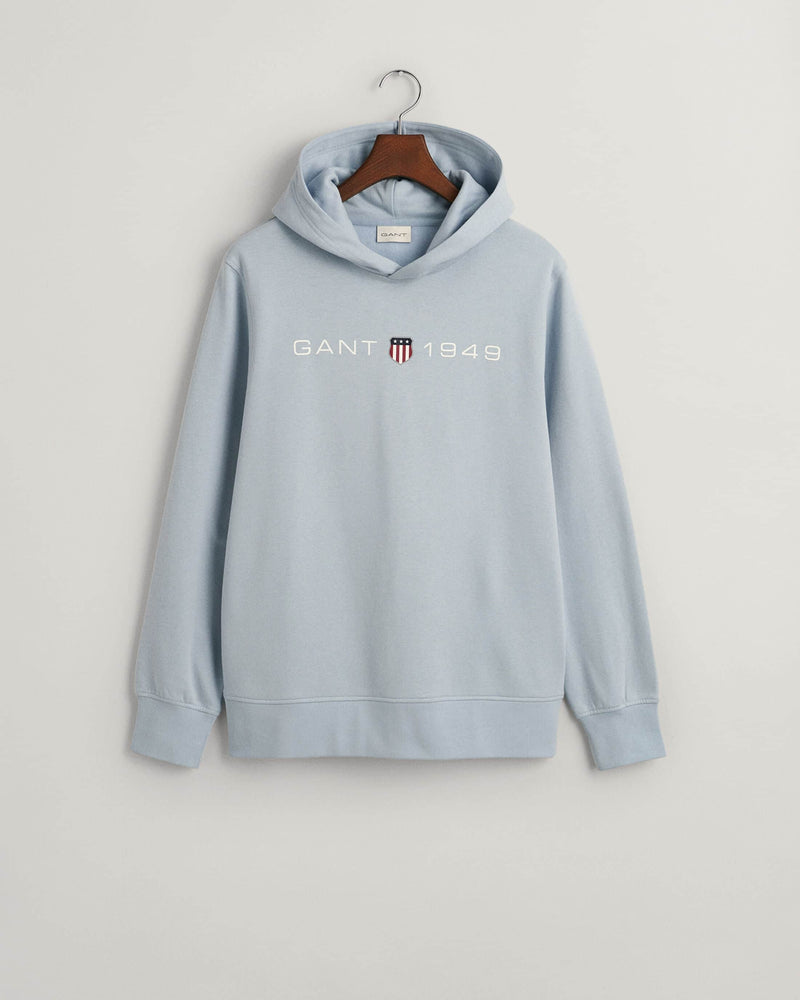 GANT Mens Printed Graphic Hoodie Stormy Sea Northern Ireland Belfast