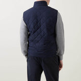 GANT Mens Quilted Windcheater Vest Gilet Evening Blue Northern