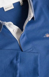 GANT Mens Regular Chambray Heavy Rugger Rich Blue Northern Ireland