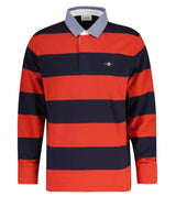 GANT Mens Regular Chambray Stripe Heavy Rugger Maple Fire Northern