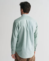 GANT Mens Regular Classic Oxford Shirt Forest Green Northern Ireland