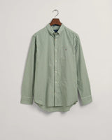 GANT Men’s Regular Fit Gingham Broadcloth Shirt Leaf Green