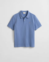 GANT Mens Regular Fit Shield Polo Shirt Faded Denim Northern Ireland