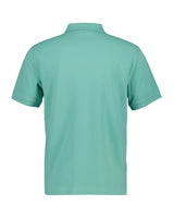GANT Mens Regular Fit Shield Polo Shirt Muted Turquoise Northern
