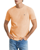 GANT Mens Regular Fit Shield T-Shirt Peachy Orange Northern Ireland