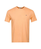 GANT Mens Regular Fit Shield T-Shirt Peachy Orange Northern Ireland