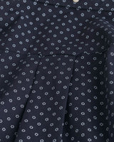 GANT Mens Regular Micro Print Shirt Evening Blue Northern Ireland