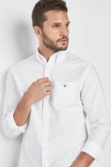 GANT The Oxford Shirt Regular BD - White