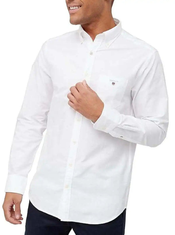 GANT The Oxford Shirt Regular BD - White