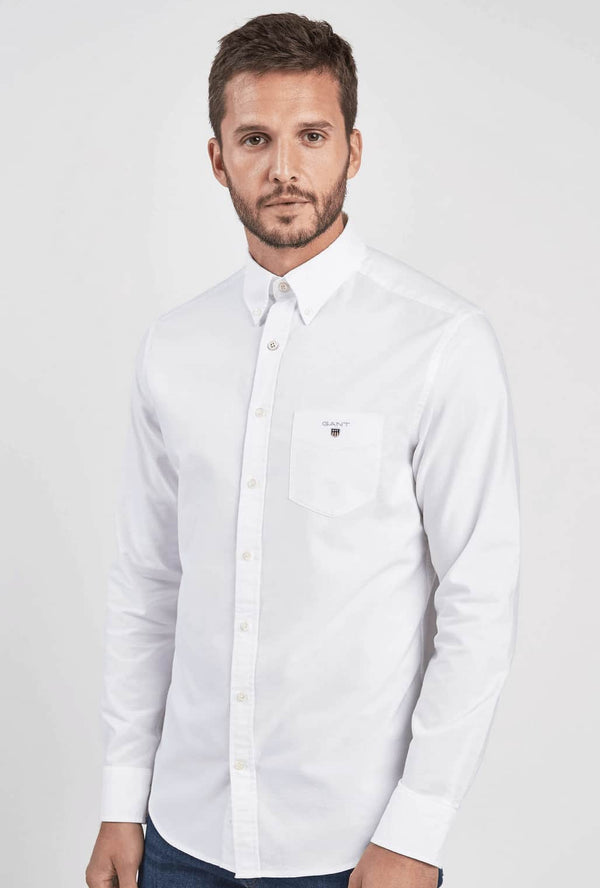 GANT The Oxford Shirt Regular BD - White