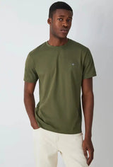 GANT Men’s Regular Sheild T-Shirt Juniper Green Ballynahinch Northern