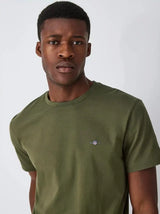 GANT Men’s Regular Sheild T-Shirt Juniper Green Ballynahinch Northern