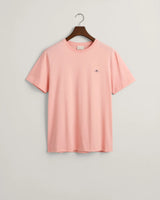 GANT Mens Regular Shield T - Shirt Bubblegum Pink Northern Ireland