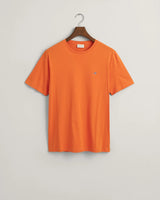GANT Mens Regular Shield T - Shirt Burnt Orange Northern Ireland