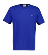 GANT Mens Regular Shield T-Shirt Crisp Blue Northern Ireland Belfast