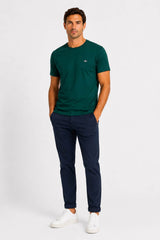 GANT Mens Regular Shield T-Shirt Dark Emerald Green Northern Ireland