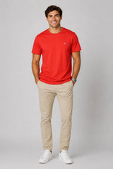 GANT Mens Regular Shield T-Shirt Maple Fire Northern Ireland Belfast