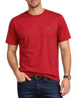 GANT Mens Regular Shield T-Shirt Muted Red Northern Ireland Belfast