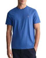 GANT Mens Regular Shield T - Shirt Rich Blue Northern Ireland Belfast