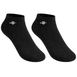 GANT Mens Shield Ankle Socks 2 Pack Black Northern Ireland Belfast