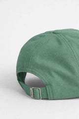 Gant Mens Shield Cotton Twill Baseball Cap Muted Turquoise Northern