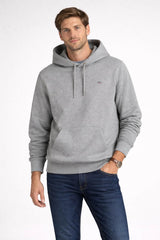 GANT Mens Shield Hoodie Grey Melange Northern Ireland Belfast