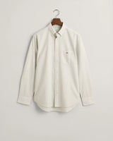 GANT Men’s Shirt Regular Oxford Banker Milky Matcha Northern