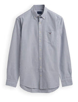 GANT Men’s Shirt Regular Oxford Banker Persian Blue
