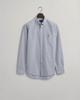 GANT Men’s Shirt Regular Oxford Banker Persian Blue