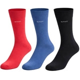 GANT Mens Soft Cotton Socks 3 Pack Rose Red Northern Ireland Belfast
