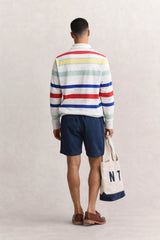 GANT Mens Striped Multi Colour Rugger Eggshell Northern Ireland