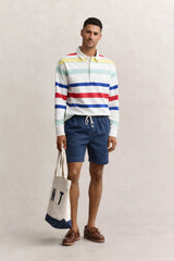 GANT Mens Striped Multi Colour Rugger Eggshell Northern Ireland